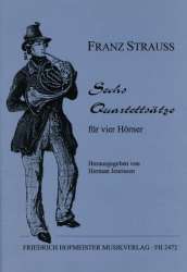 Sechs Quartettsätze - Franz Strauss