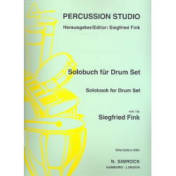 Solobuch für Drum Set - Siegfried Fink