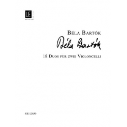 18 Duos für zwei Violoncelli (Fagotte) - Bela Bartok