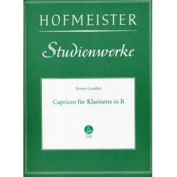 Capricen für Klarinette in B -Ernesto Cavallini