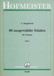 60 ausgewählte Etüden für Posaune Band 2 -Carl Kopprasch