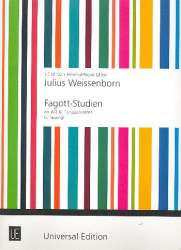 Fagott-Studien op. 8/2 für Fortgeschrittene (Urfassung) - Julius Weissenborn