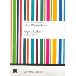 Fagott-Studien op. 8/2 für Fortgeschrittene (Urfassung) -Julius Weissenborn
