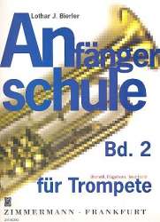 Anfängerschule für Trompete 2 - Bierler