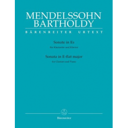 Sonate Es-Dur für Klarinette und Klavier - Felix Mendelssohn-Bartholdy