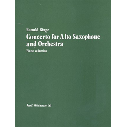 Concerto for alto saxophone -Ronald Binge