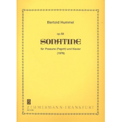 Sonatine op. 59 für Posaune & Klavier -Bertold Hummel