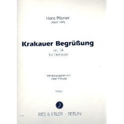 Krakauer Begrüßung op.54 : - Hans Pfitzner