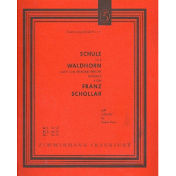 Schule für Waldhorn Band 2 -Franz Schollar