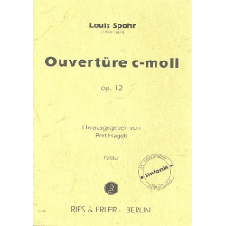 Ouvertüre c-Moll op.12 : für Orchester - Louis Spohr