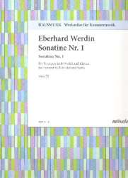 Sonatine Nr. 1 für Trompete und Klavier - Eberhard Werdin