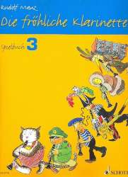 Die fröhliche Klarinette Band 3 - Spielbuch - Rudolf Mauz