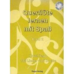 Querflöte lernen mit Spaß Band 2 -Horst Rapp / Arr.Horst Rapp