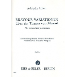 Bravour-Variationen über ein Thema von Mozart : - Adolphe Charles Adam