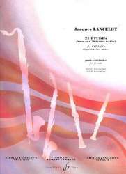 21 Etudes - Klarinette - Jacques Lancelot