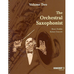 Buch: The Orchestral Saxophonist, Volume Two -Bruce Ronkin / Arr.Robert Frascotti