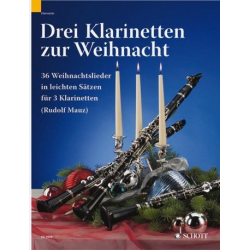 Drei Klarinetten zur Weihnacht -Rudolf Mauz / Arr.Rudolf Mauz