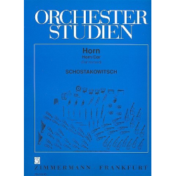 Orchesterstudien Horn: Schostakowitsch - Dmitri Shostakovitch / Schostakowitsch / Arr. Olaf Klamand