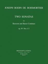 2 Sonaten op. 50/1-2 - Joseph Bodin de Boismortier / Arr. Kim Walker