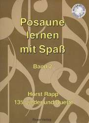 Posaune lernen mit Spaß Band 2 (+CD) - Horst Rapp