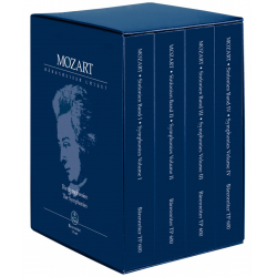 Die Sinfonien Band 1-4 : für Orchester - Wolfgang Amadeus Mozart