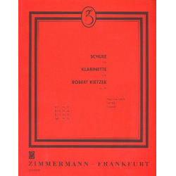 Schule für Klarinette  Teil 1 - Robert Kietzer