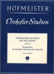 Orchesterstudien: Heft 10 Komponisten der Deutschen Demokratischen Republik - Diverse