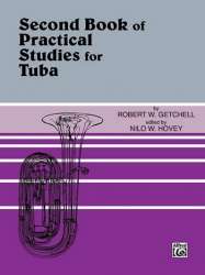 Second Book of Practical Studies for Tuba Book 2 - Robert W. Getchell / Arr. Nilo W. Hovey