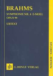 Sinfonie e-Moll Nr.4 op.98 : für Orchester - Johannes Brahms