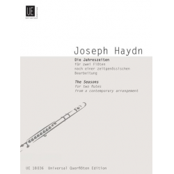 Die Jahreszeiten  für zwei Flöten -Franz Joseph Haydn / Arr.Gerhard Braun