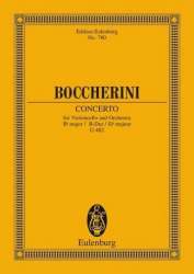 Concerto B flat major : for cello - Luigi Boccherini