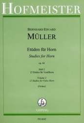 Etüden für Horn - Bernhard Eduard Müller