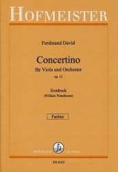 Concertino op.12 : für Viola und - Ferdinand David