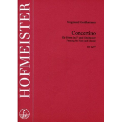 Concertino für Horn und Klavier - Siegmund Goldhammer