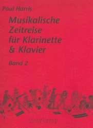 Musikalische Zeitreise für Klarinette und Klavier - Band 2 - Diverse / Arr. Paul Harris