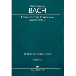 Konzert Es-Dur BR-WFBC11/Fk46 : - Wilhelm Friedemann Bach