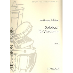 Solobuch für Vibraphone Heft II -W. Schlüter