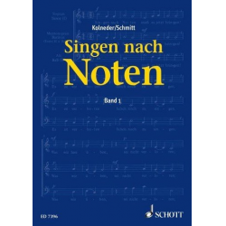 Buch: Singen nach Noten - Band 1 - Walter Kolneder