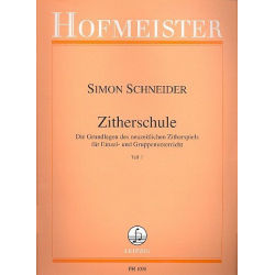 Zitherschule von Simon Schneider Werk 130 Teil 1 - Simon Schneider