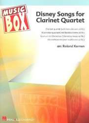 Disney Songs for Clarinet Quartet -Disney / Arr.Roland Kernen