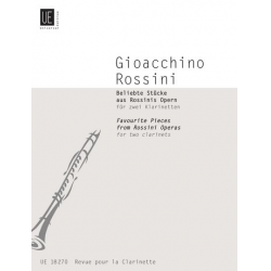 Beliebte Stücke aus Rossinis Opern für 2 Klarinetten - Gioacchino Rossini / Arr. Pamela Weston