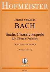 Sechs Choralvorspiele - Johann Sebastian Bach