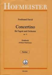 Concertino op.12 : für Fagott und - Ferdinand David
