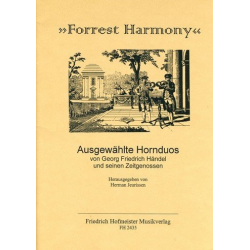 Forrest Harmony Ausgewählte Hornduos - Georg Friedrich Händel (George Frederic Handel) / Arr. Herman Jeurissen