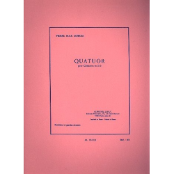 Quatuor pour Clarinettes - Pierre Max Dubois