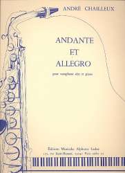 Andante & Allegro für Saxophon & Klavier - André Chailleux