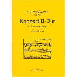 Konzert B-Dur : - Ernst Wilhelm Wolf