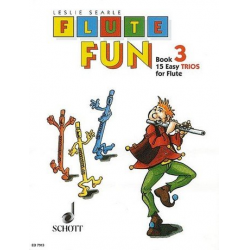 Flute Fun Book 3  (15 Easy Duets) - Leslie Searle
