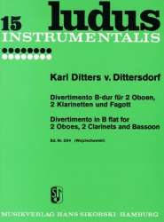Divertimento B-Dur (Serie Ludus Instrumentalis) - Carl Ditters von Dittersdorf