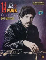 14 Jazz & Funk Etudes - E-Flat Instruments (Alto Sax, Baritone Sax) - Bob Mintzer